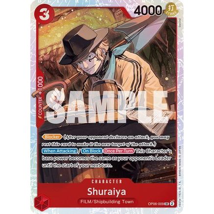 Shuraiya (OP06-009) - Wings of the Captain Foil