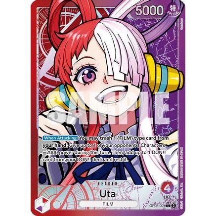 Uta (Alternate Art) (OP06-001) - Wings of the Captain Foil