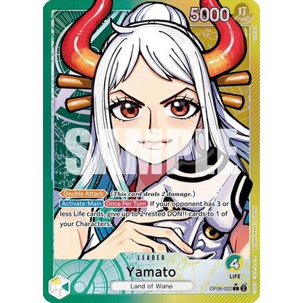 Yamato (Alternate Art) (OP06-022) - Wings of the Captain Foil