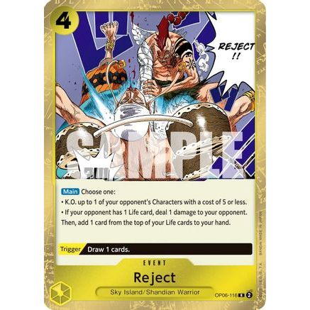 Reject (OP06-116) - Wings of the Captain Foil