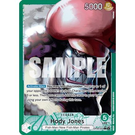 Hody Jones (020) (Alternate Art) (OP06-020) - Wings of the Captain Foil