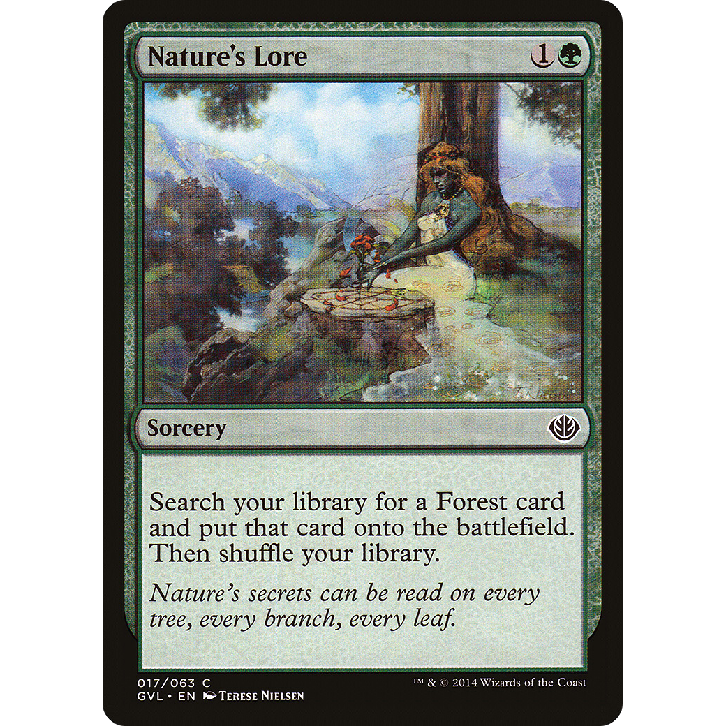 Nature's Lore (DD3-) - Duel Decks Anthology: Garruk vs. Liliana