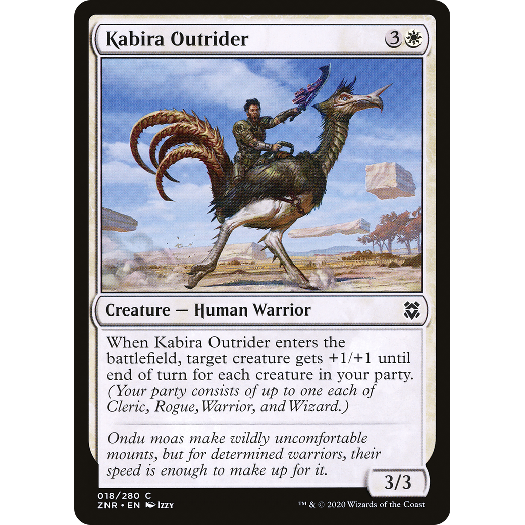 Kabira Outrider (ZNR-018) - Zendikar Rising