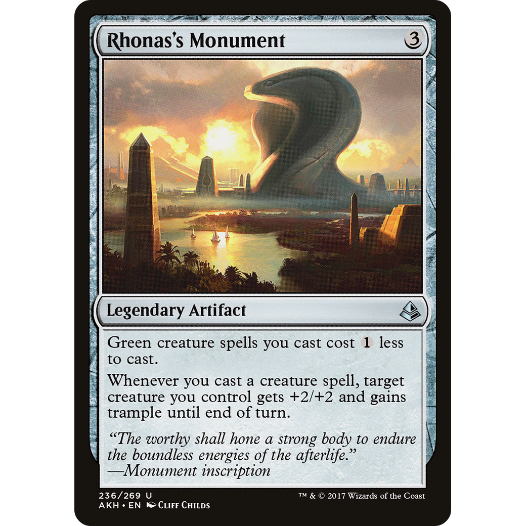 Rhonas's Monument (AKH-236) - Amonkhet