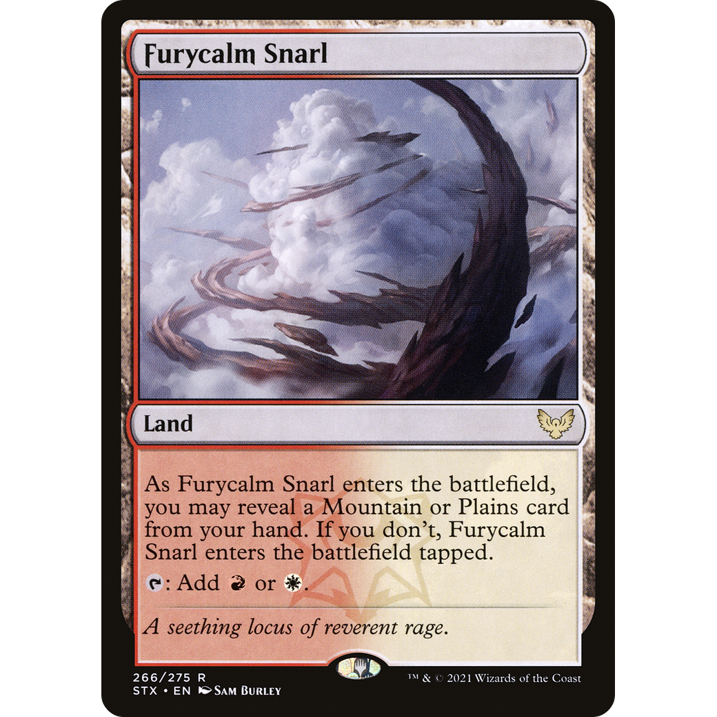 Furycalm Snarl (STX-266) - Strixhaven: School of Mages