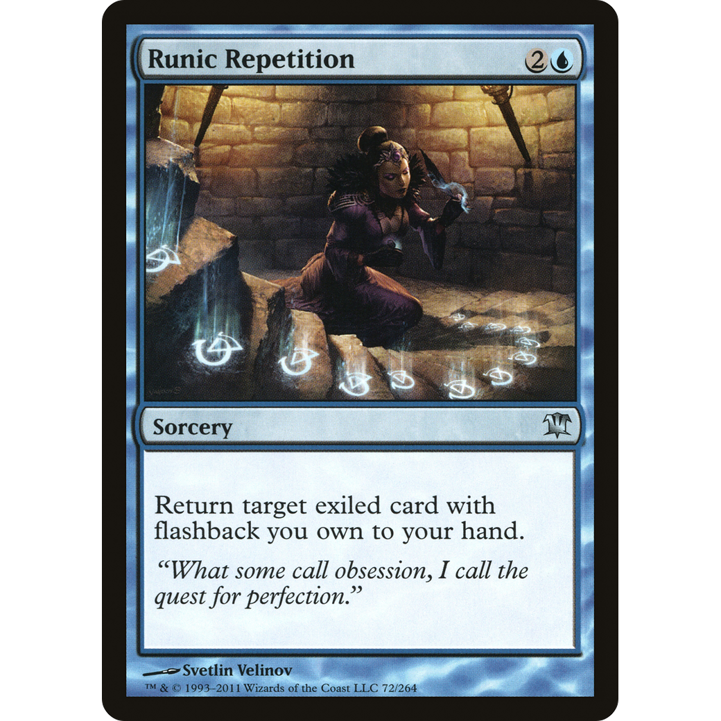 Runic Repetition (ISD-072) - Innistrad Foil