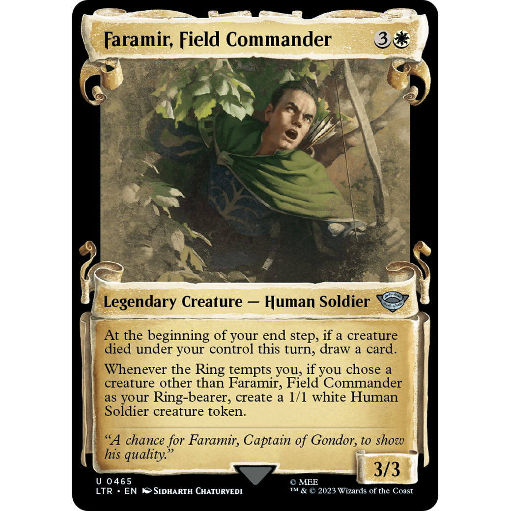 Faramir, Field Commander (LTR-465) - The Lord of the Rings: Tales of Middle-earth: (Showcase) Foil