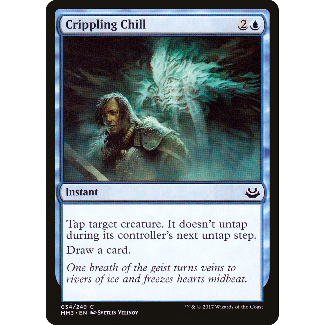 Crippling Chill (MM3-034) - Modern Masters 2017 Foil
