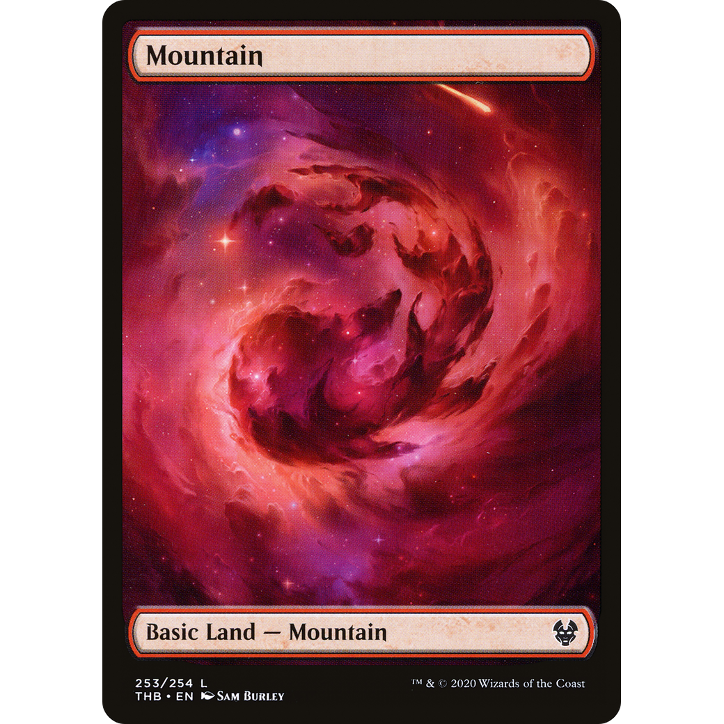 Mountain (THB-253) - Theros Beyond Death Foil