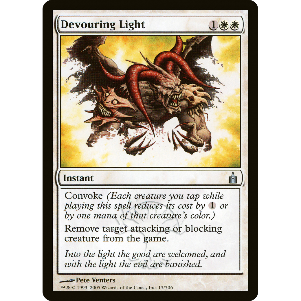 Devouring Light (RAV-013) - Ravnica: City of Guilds