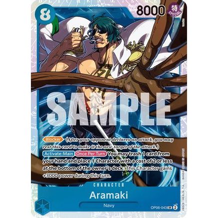 Aramaki (OP06-043) - Wings of the Captain Foil