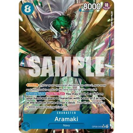 Aramaki (Alternate Art) (OP06-043) - Wings of the Captain Foil