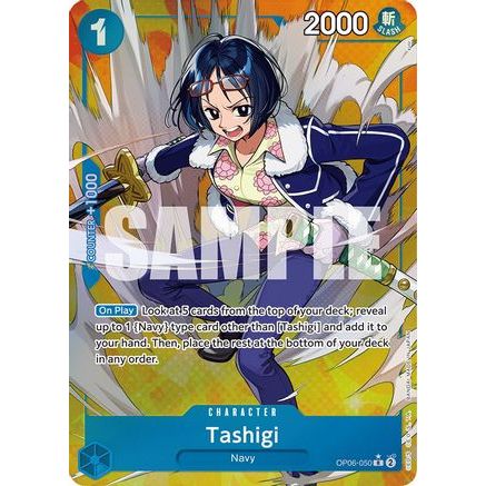 Tashigi (Alternate Art) (OP06-050) - Wings of the Captain Foil