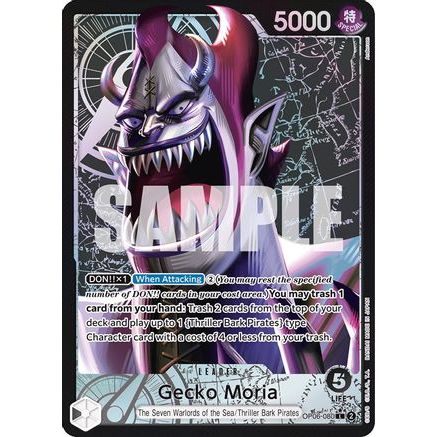 Gecko Moria (080) (Alternate Art) (OP06-080) - Wings of the Captain Foil