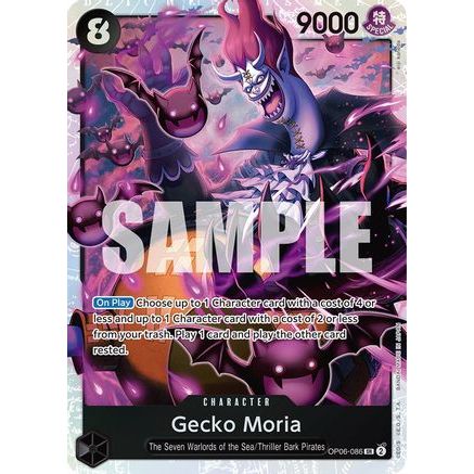 Gecko Moria (086) (OP06-086) - Wings of the Captain Foil