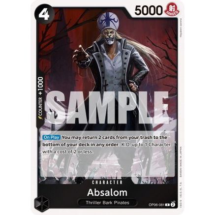 Absalom (OP06-081) - Wings of the Captain Foil