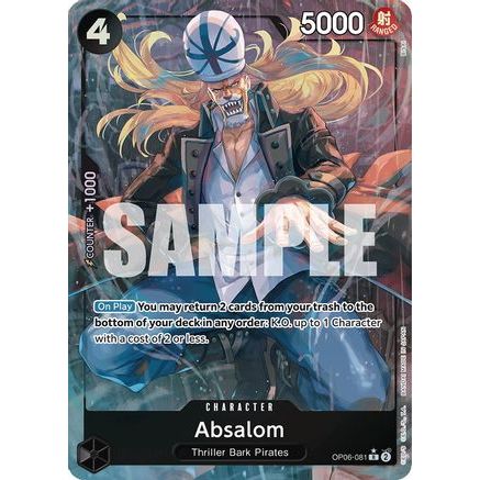 Absalom (Alternate Art) (OP06-081) - Wings of the Captain Foil