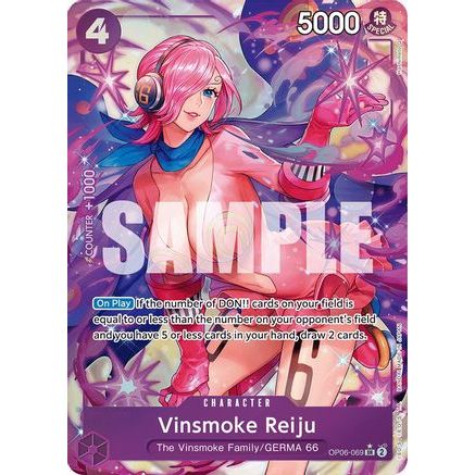Vinsmoke Reiju (069) (Alternate Art) (OP06-069) - Wings of the Captain Foil