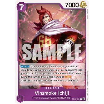 Vinsmoke Ichiji (061) (OP06-061) - Wings of the Captain Foil