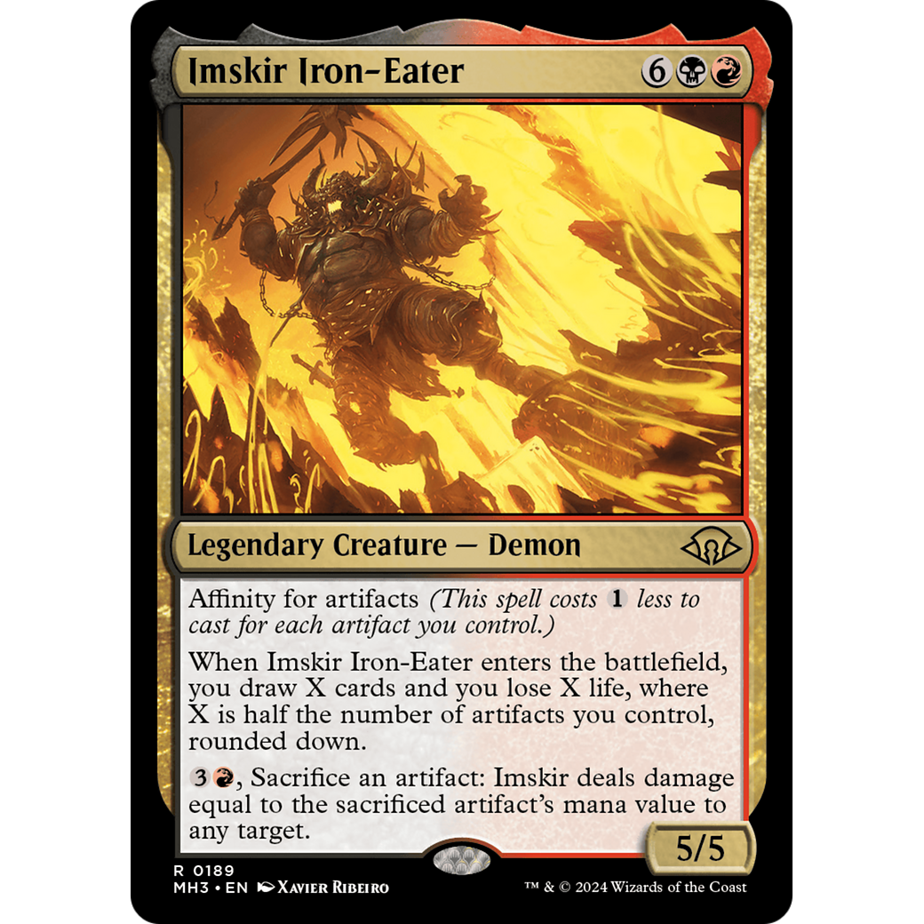 Imskir Iron-Eater (MH3-189) - Modern Horizons 3 Foil