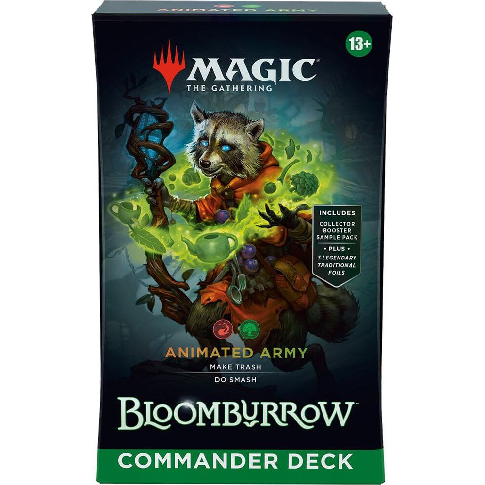 Magic the Gathering: Bloomburrow - Animated Army Commander Deck