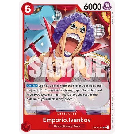 Emporio.Ivankov (OP06-003) - Wings of the Captain