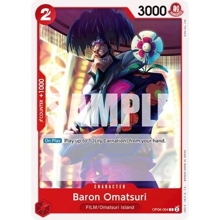 Baron Omatsuri (OP06-004) - Wings of the Captain