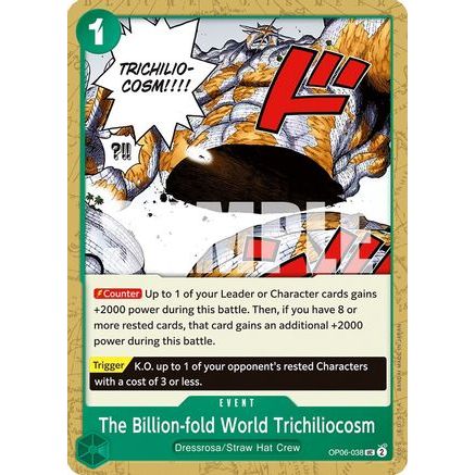 The Billion-fold World Trichiliocosm (OP06-038) - Wings of the Captain