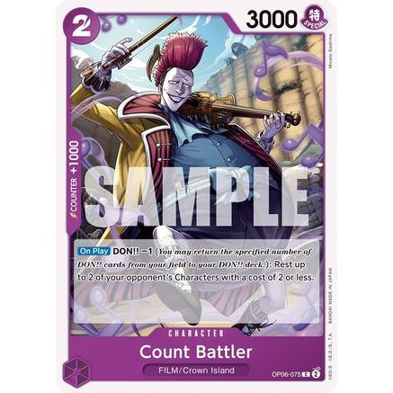 Count Battler (OP06-075) - Wings of the Captain