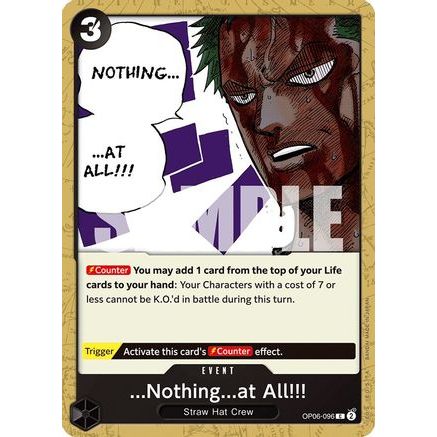 ...Nothing...at All!!! (OP06-096) - Wings of the Captain