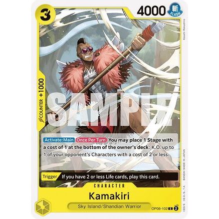 Kamakiri (OP06-102) - Wings of the Captain