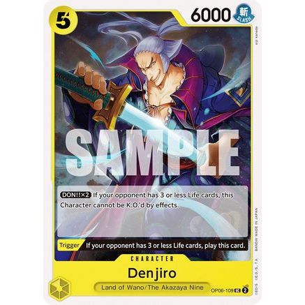Denjiro (OP06-109) - Wings of the Captain