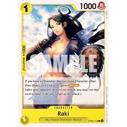 Raki (OP06-113) - Wings of the Captain