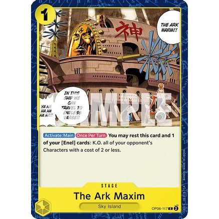 The Ark Maxim (OP06-117) - Wings of the Captain