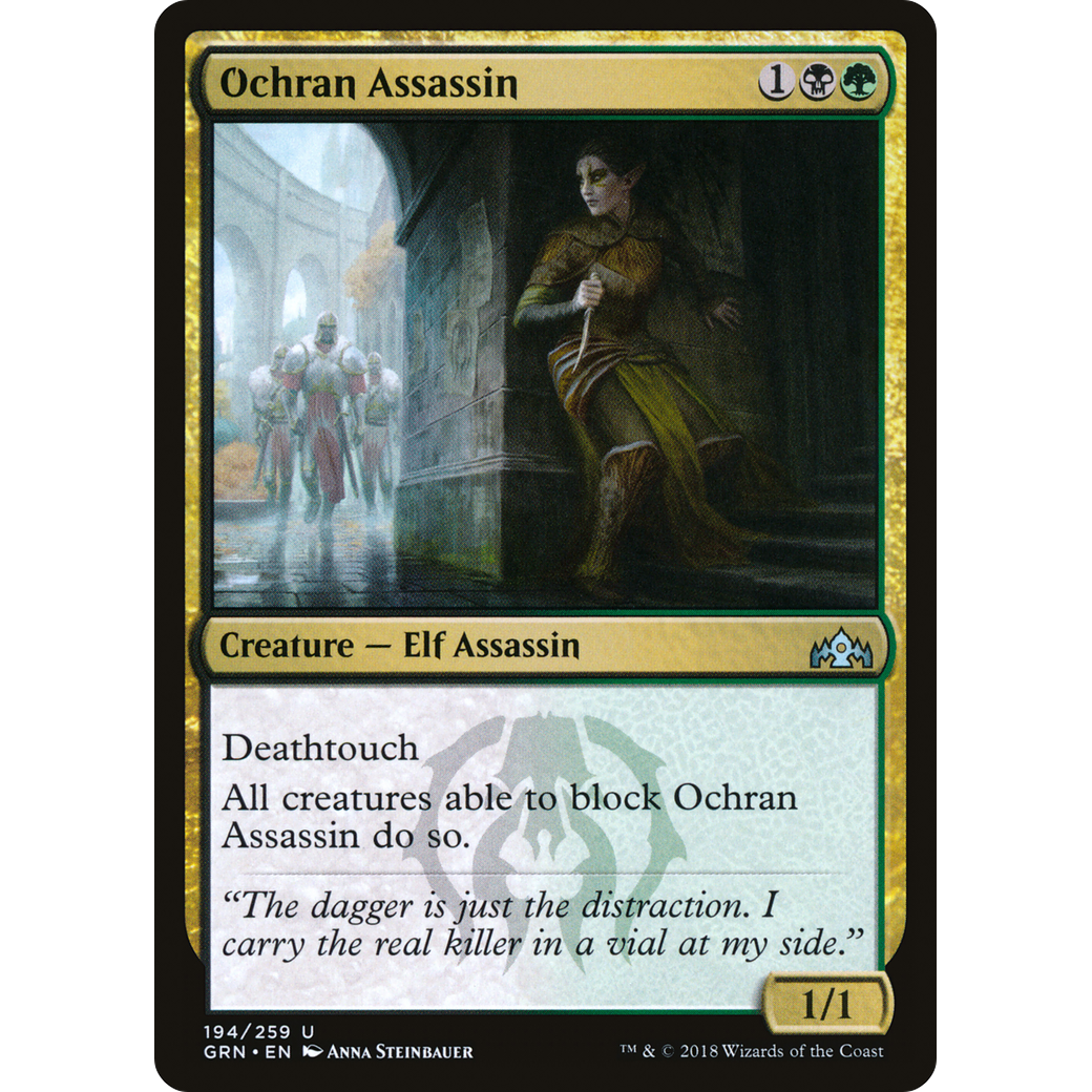 Ochran Assassin (GRN-194) - Guilds of Ravnica