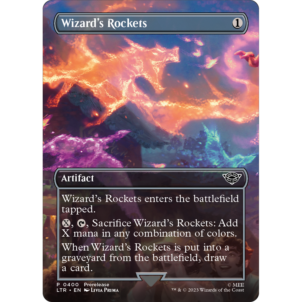 Wizard's Rockets (LTR-400) - The Lord of the Rings: Tales of Middle-earth (Borderless)