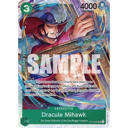 Dracule Mihawk (ST12-003) - Starter Deck 12: Zoro and Sanji Foil