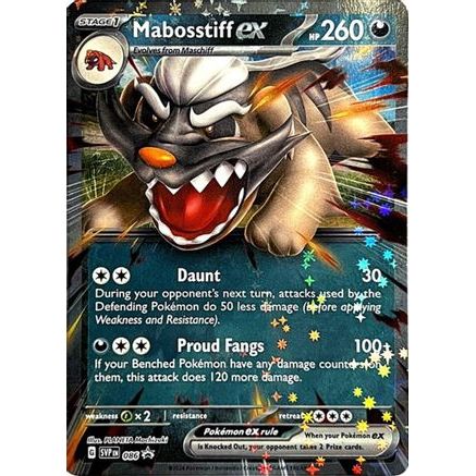 Mabosstiff ex - 086 86 - SV Scarlet & Violet Promo Cards Holofoil