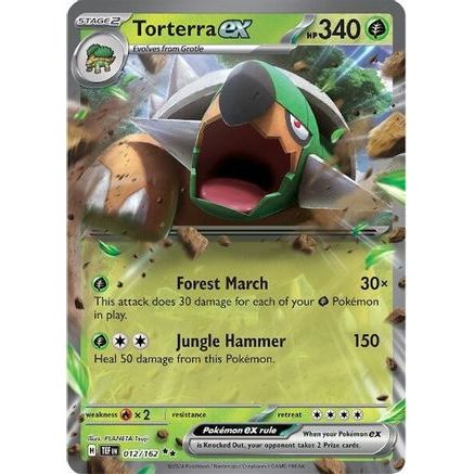 Torterra ex - 012/162 12 - SV05 Temporal Forces Holofoil
