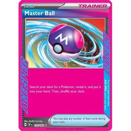 Master Ball 153 - SV05 Temporal Forces Holofoil