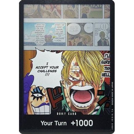 DON!! Card (Ivankov & Sanji) (Double Pack Set Vol. 3) - Wings of the Captain Foil