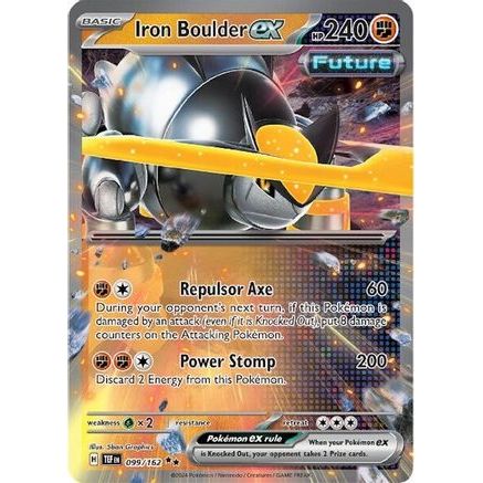 Iron Boulder ex - 099/162 99 - SV05 Temporal Forces Holofoil