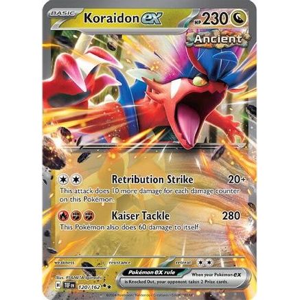 Koraidon ex 120 - SV05 Temporal Forces Holofoil