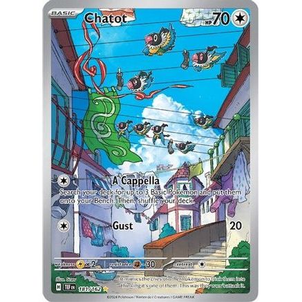 Chatot - 181/162 181 - SV05 Temporal Forces Holofoil