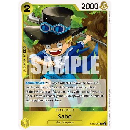 Sabo (007) (ST13-007) - Ultra Deck: The Three Brothers Foil