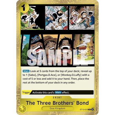 The Three Brothers' Bond (ST13-019) - Ultra Deck: The Three Brothers Foil