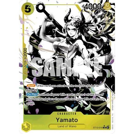Yamato (Parallel) (ST13-016) - Ultra Deck: The Three Brothers Foil