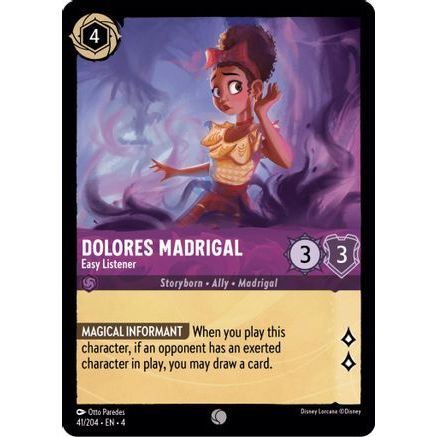 Dolores Madrigal - Easy Listener (41/204) - Ursulas Return Cold Foil