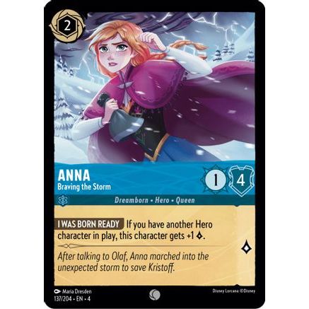 Anna - Braving the Storm (137/204) - Ursulas Return Cold Foil