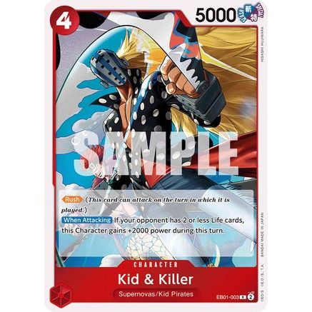 Kid & Killer (EB01-003) - Extra Booster: Memorial Collection Foil
